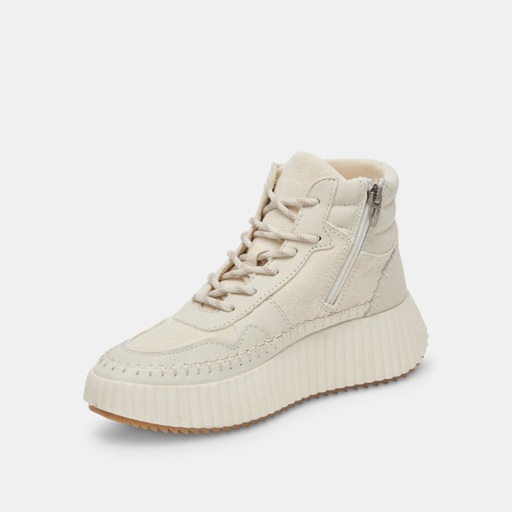 Dolce Vita Daley Sneakers Off White Suede