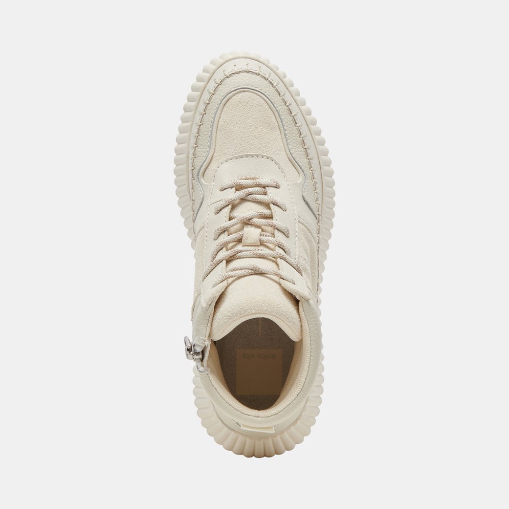 Dolce Vita Daley Sneakers Off White Suede