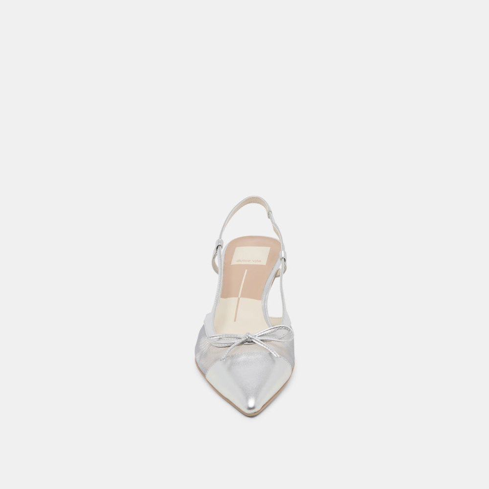 Dolce Vita Kandi Heels Silver Mesh