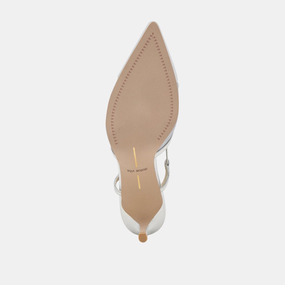 Dolce Vita Kandi Heels Silver Mesh