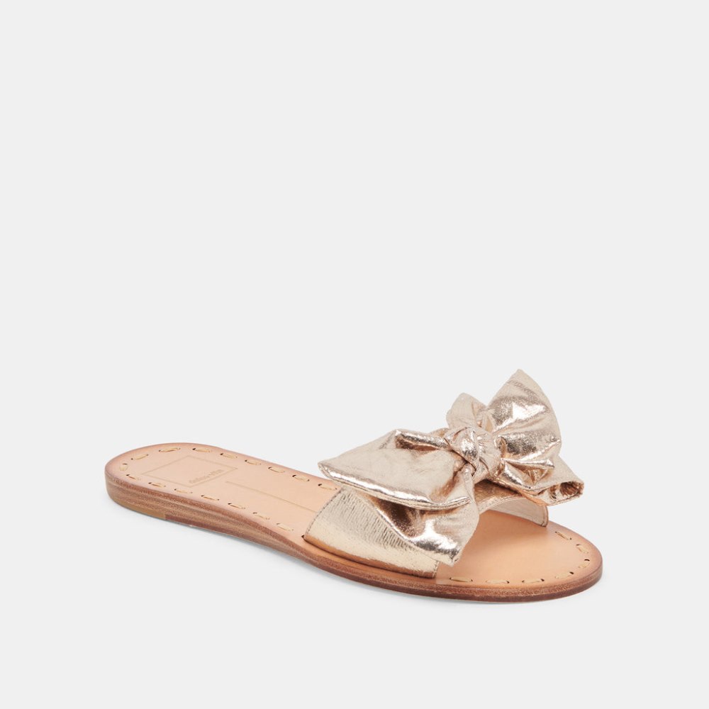 Dolce Vita Darsey Sandals Platinum Satin