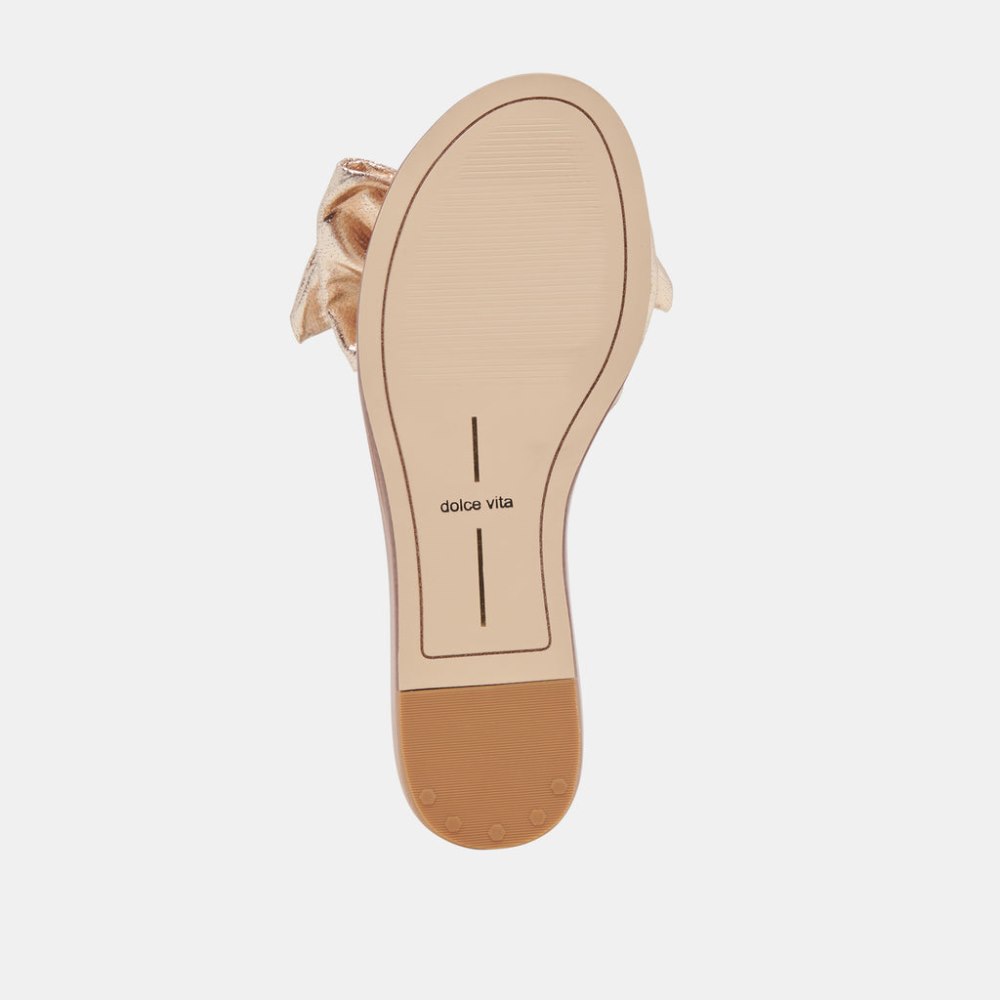 Dolce Vita Darsey Sandals Platinum Satin