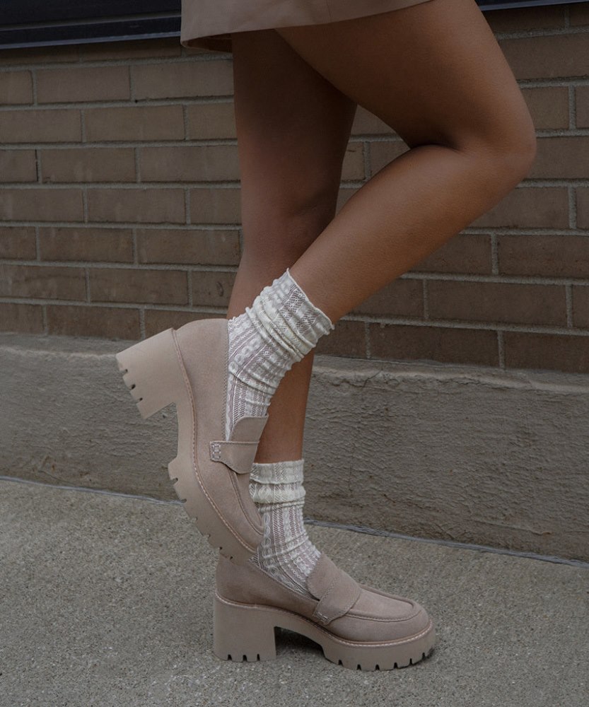 Dolce Vita Halona Loafers Dune Suede