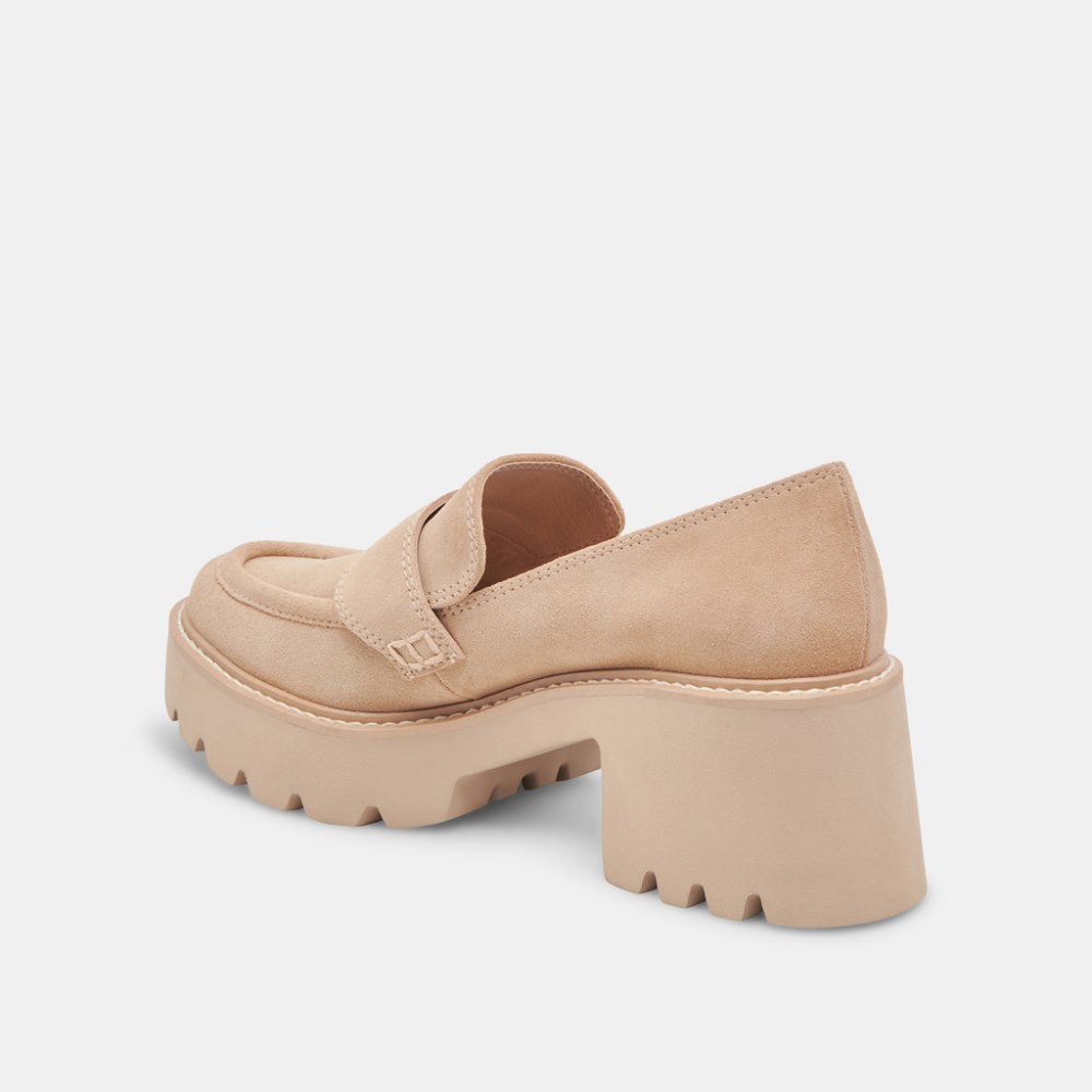 Dolce Vita Halona Loafers Dune Suede