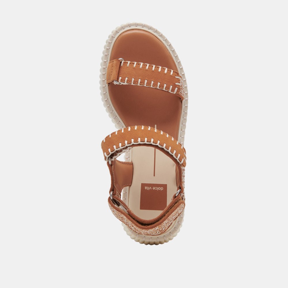 Dolce Vita Debra Sandals Tan Multi Nubuck