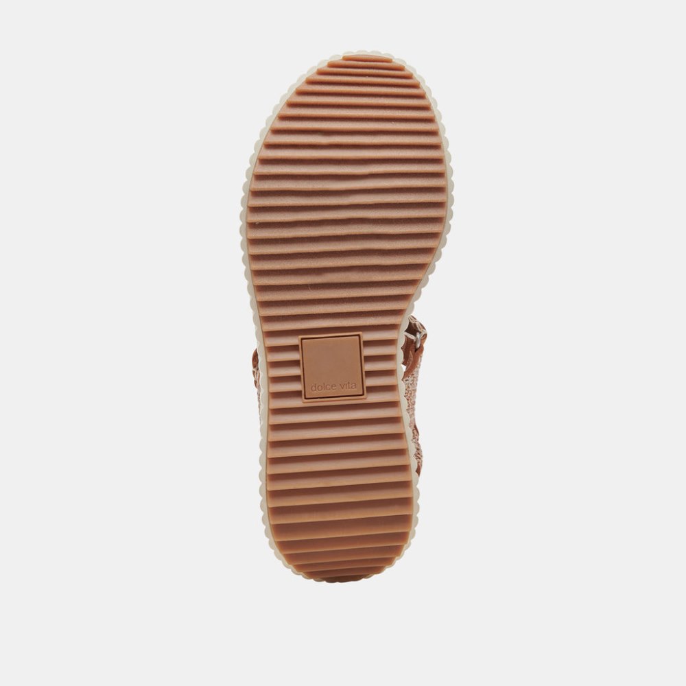 Dolce Vita Debra Sandals Tan Multi Nubuck