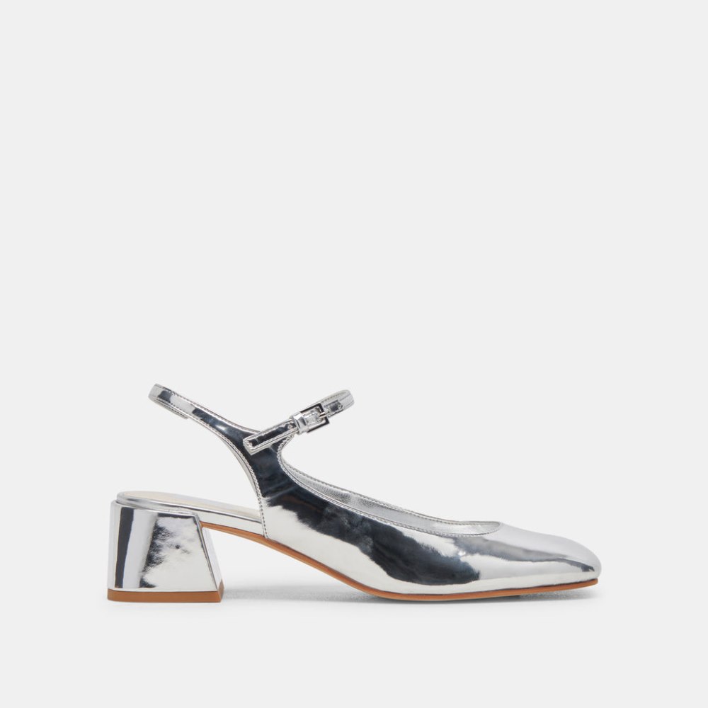 Dolce Vita Maggi Heels Silver Specchio Stella