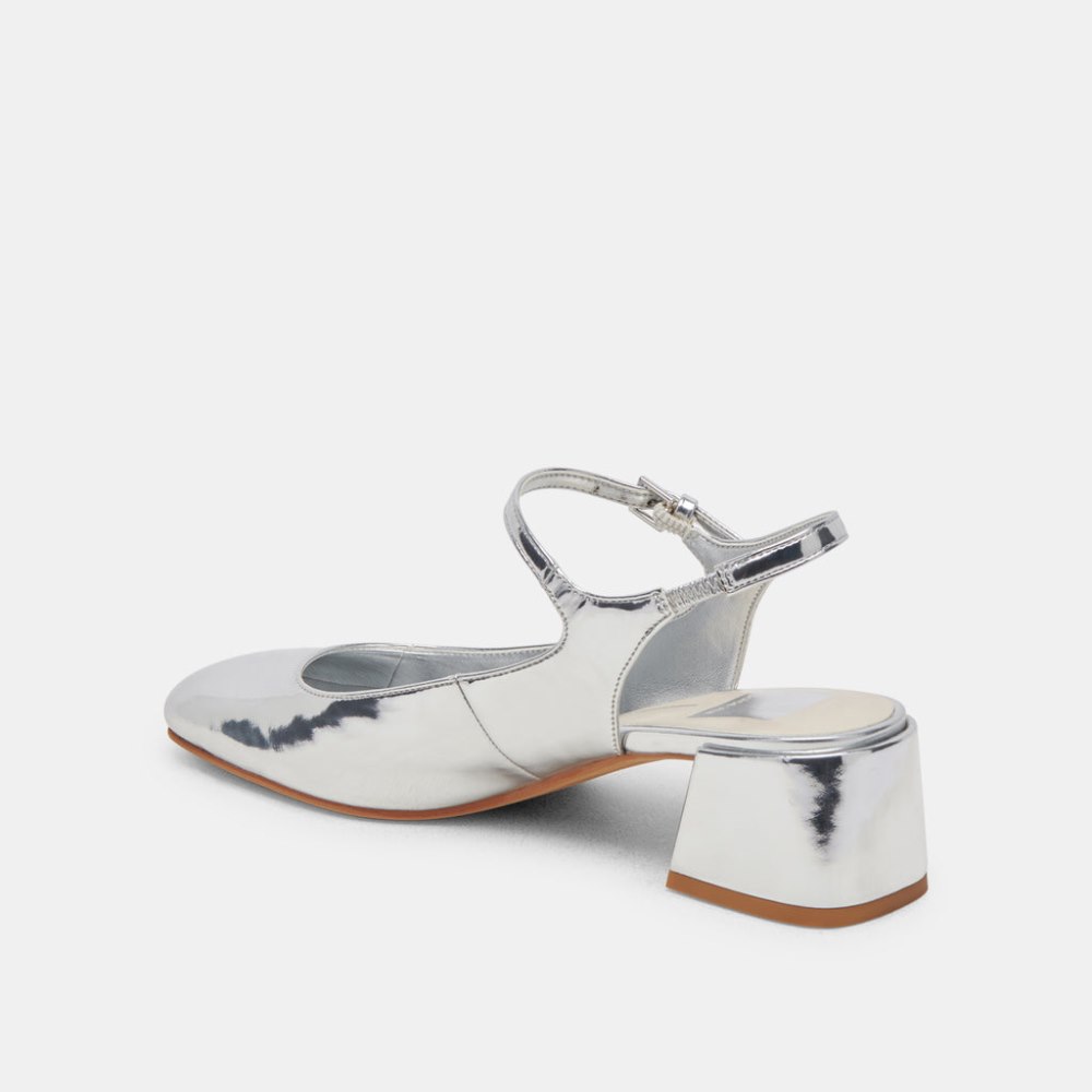 Dolce Vita Maggi Heels Silver Specchio Stella