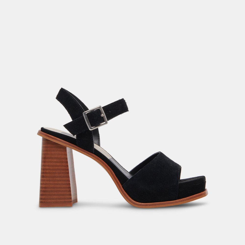 Dolce Vita Aubrey Heels Black Suede