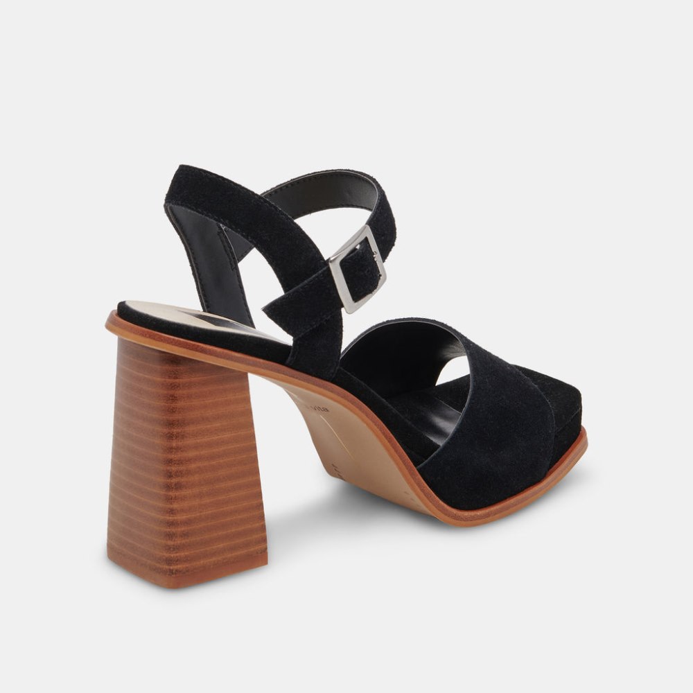 Dolce Vita Aubrey Heels Black Suede