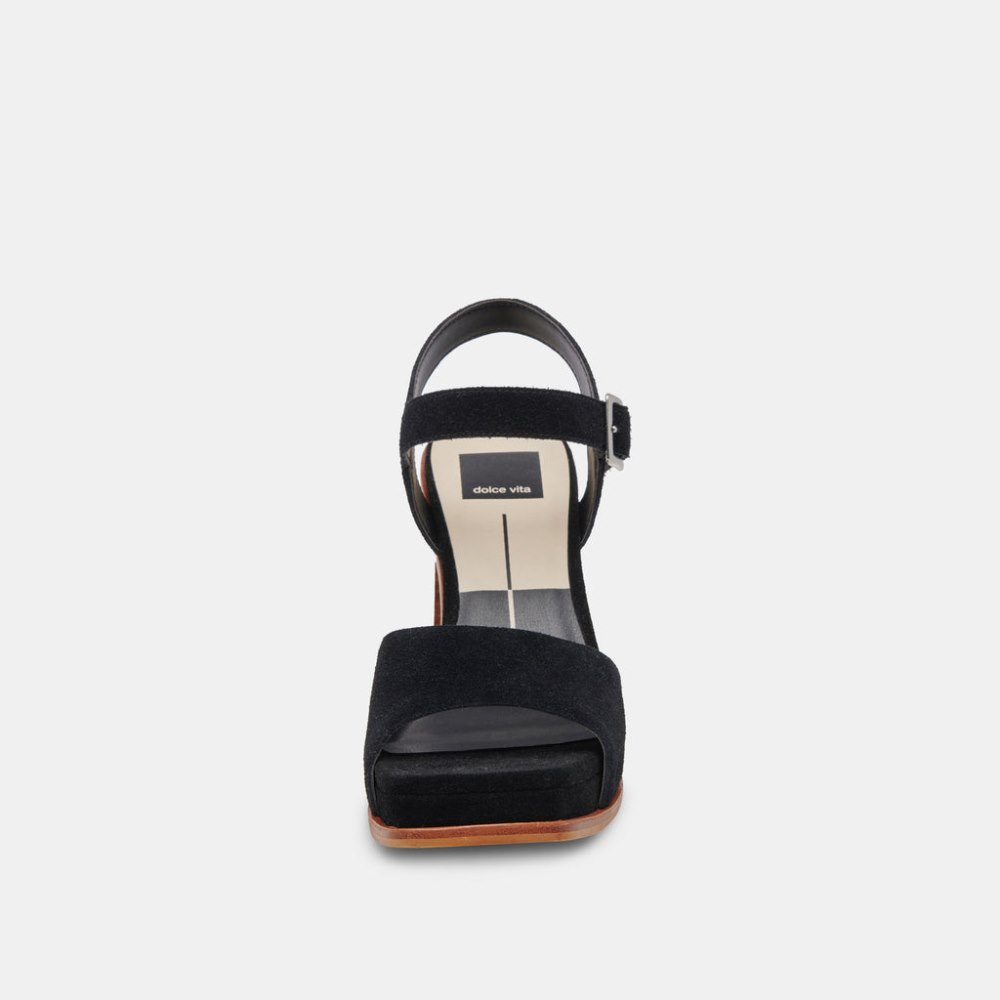 Dolce Vita Aubrey Heels Black Suede