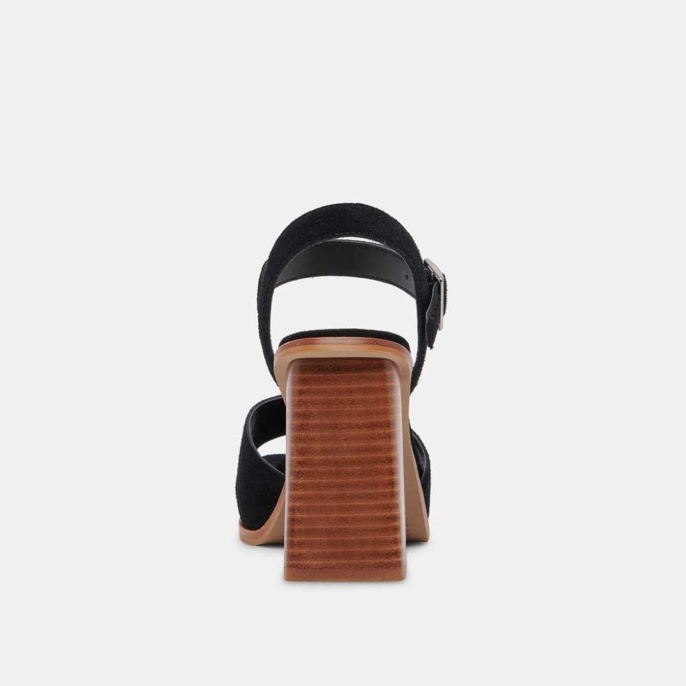 Dolce Vita Aubrey Heels Black Suede