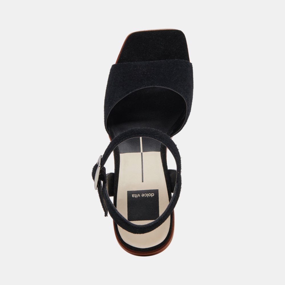 Dolce Vita Aubrey Heels Black Suede