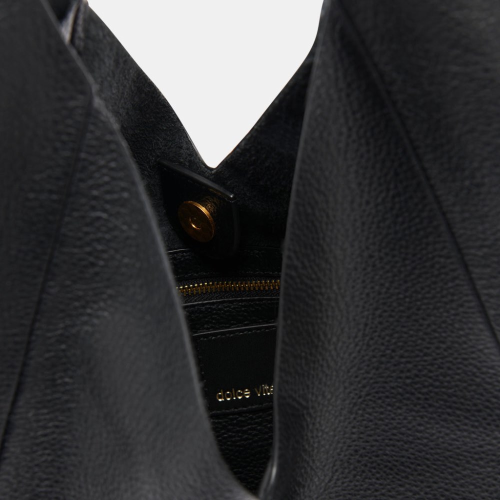 Dolce Vita Mia Tote Black Leather