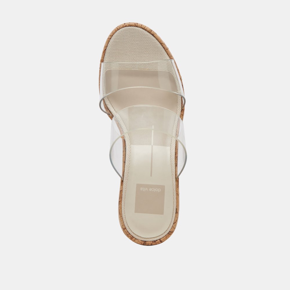 Dolce Vita Latoya Heels Crystal Vinyl