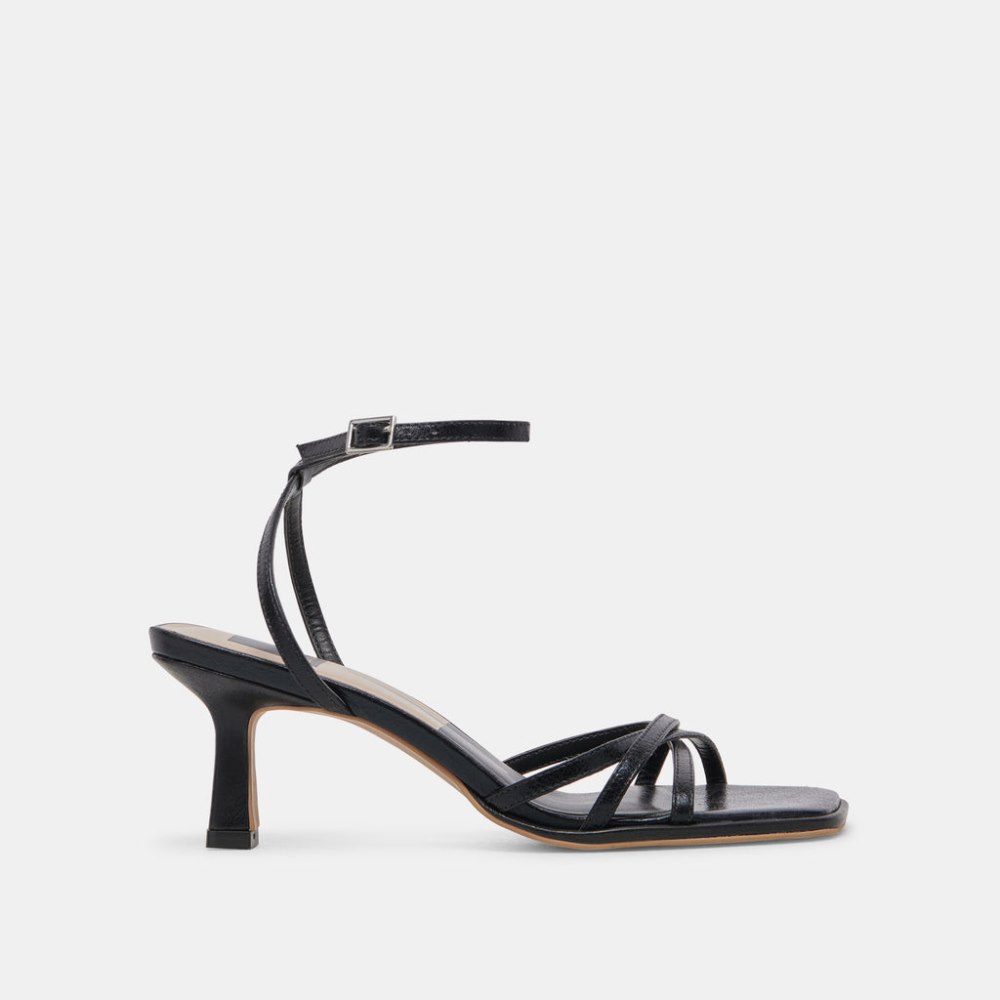 Dolce Vita Manji Heels Midnight Patent Leather
