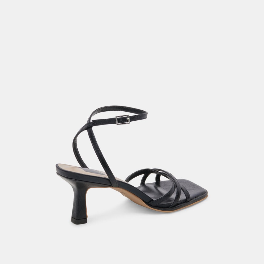 Dolce Vita Manji Heels Midnight Patent Leather
