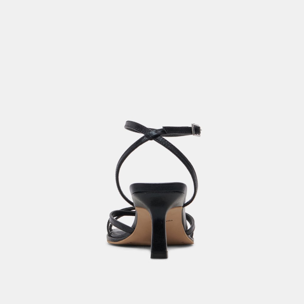 Dolce Vita Manji Heels Midnight Patent Leather