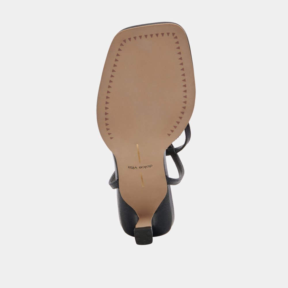Dolce Vita Manji Heels Midnight Patent Leather
