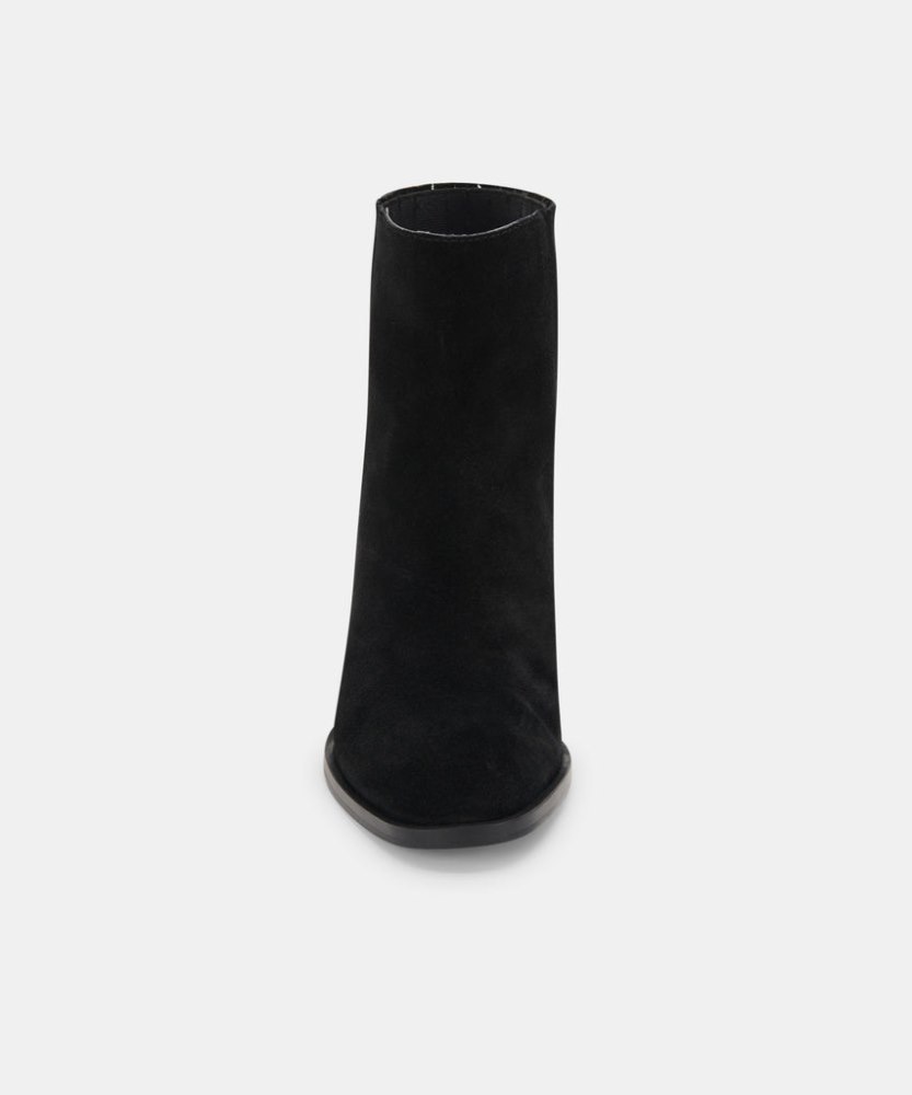 Dolce Vita Layton Booties Black Suede