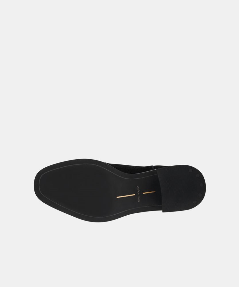 Dolce Vita Layton Booties Black Suede