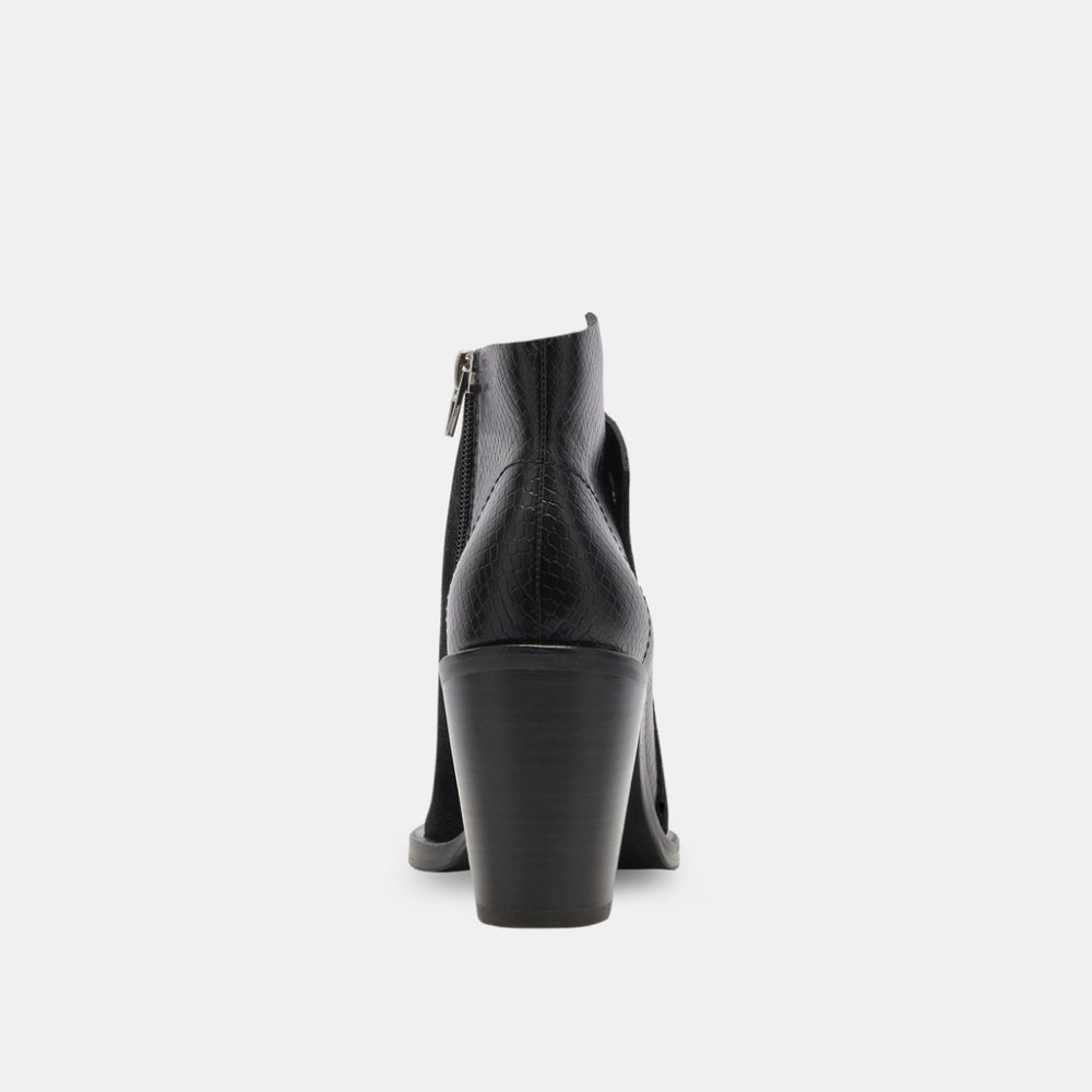 Dolce Vita Deena Booties Black Multi Suede