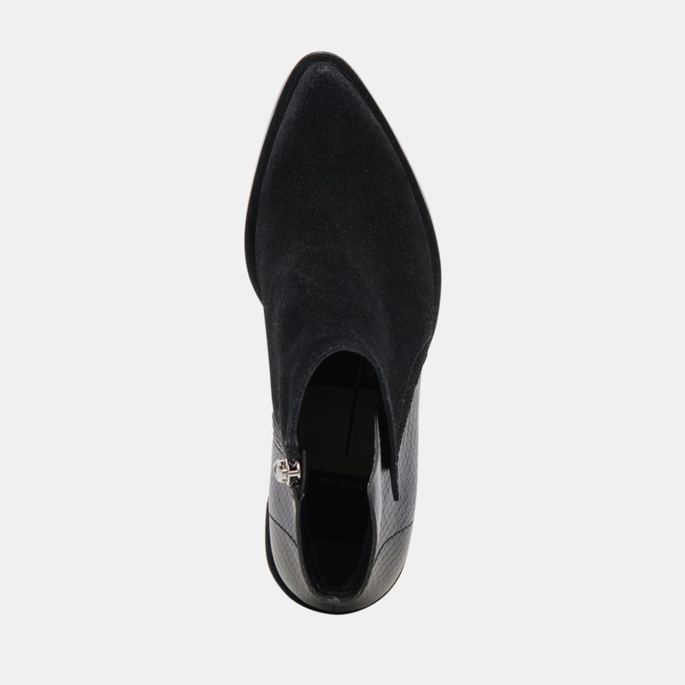 Dolce Vita Deena Booties Black Multi Suede