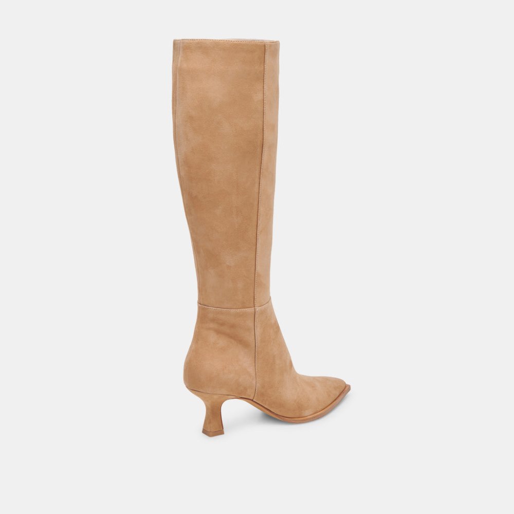 Dolce Vita Auggie Boots Camel Suede