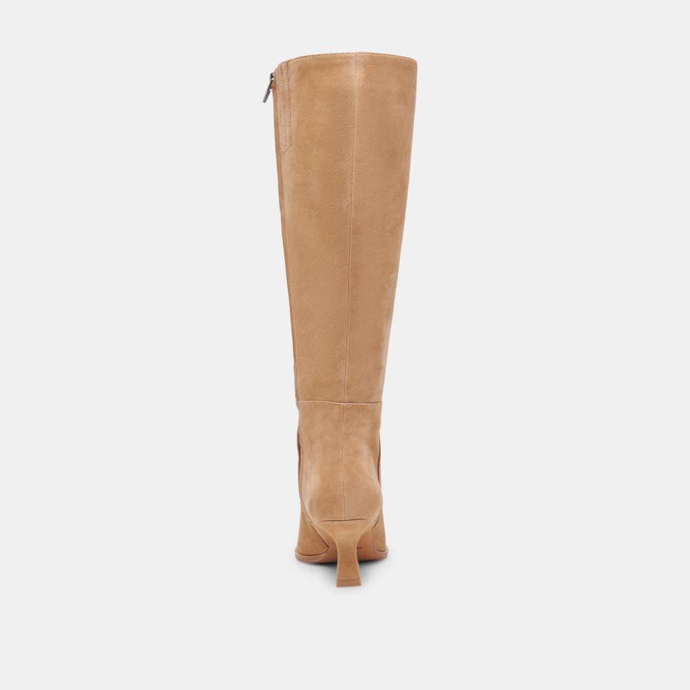 Dolce Vita Auggie Boots Camel Suede