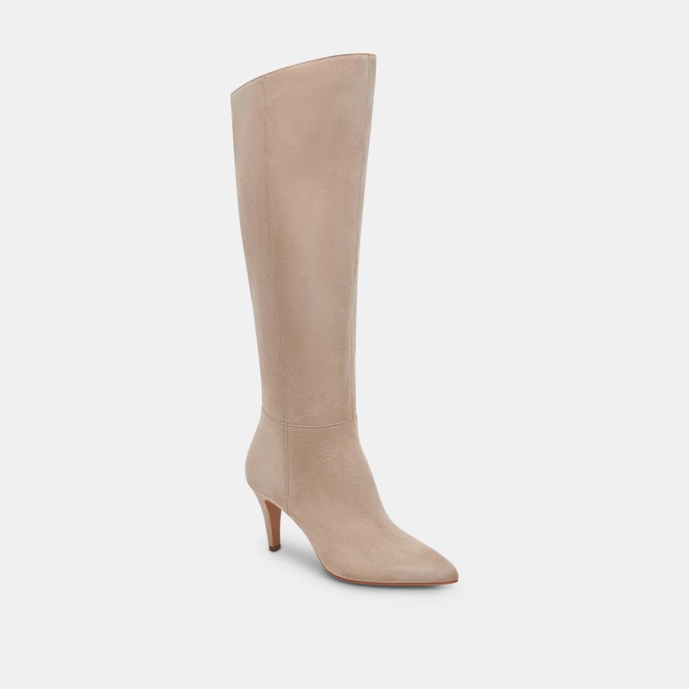 Dolce Vita Haze Boots Taupe Suede