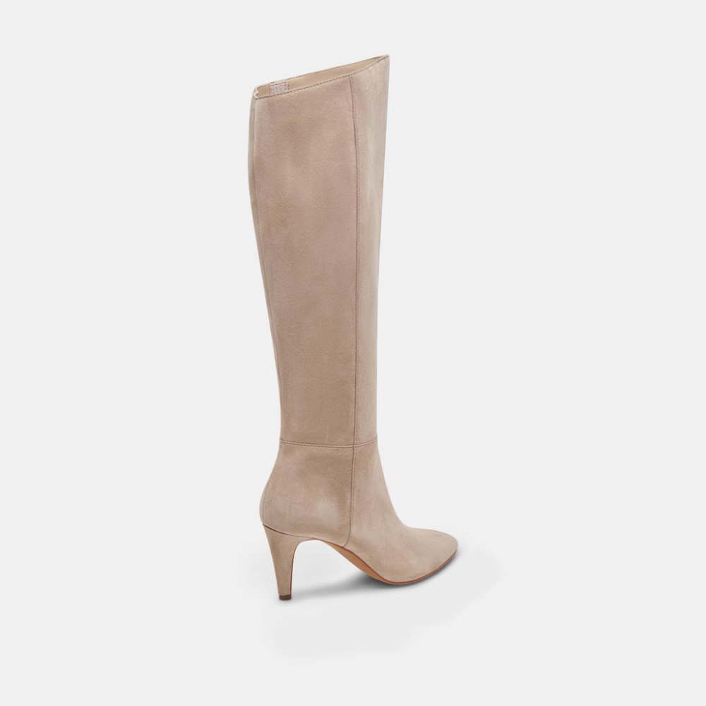 Dolce Vita Haze Boots Taupe Suede