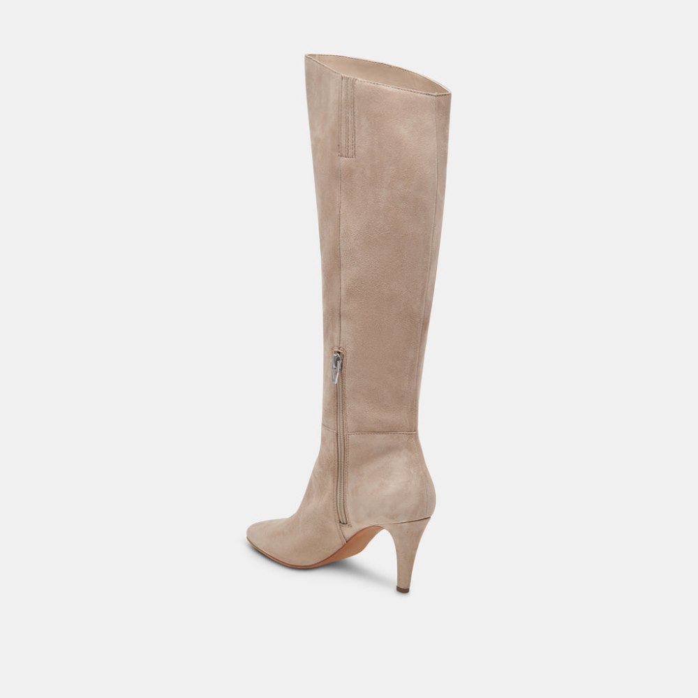 Dolce Vita Haze Boots Taupe Suede