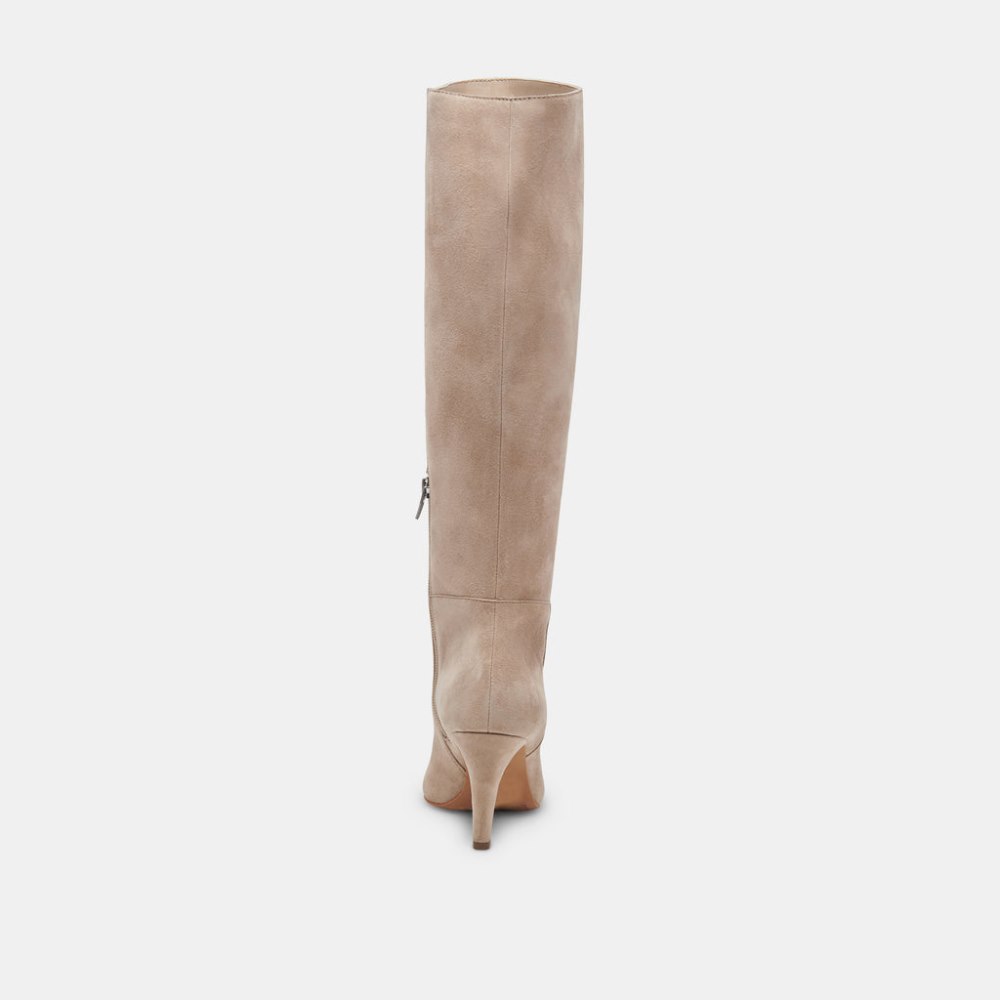 Dolce Vita Haze Boots Taupe Suede