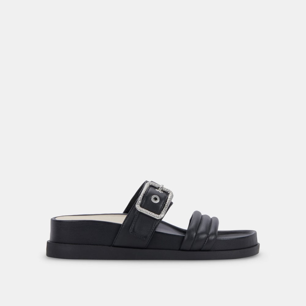 Dolce Vita Shaila Sandals Black Leather
