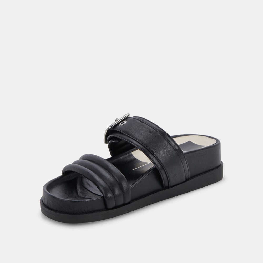 Dolce Vita Shaila Sandals Black Leather