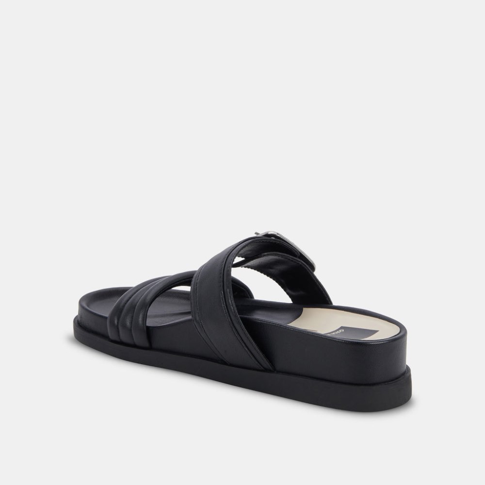 Dolce Vita Shaila Sandals Black Leather