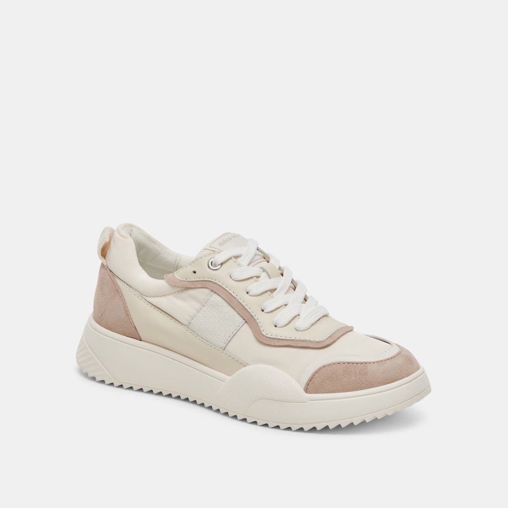 Dolce Vita Lavine Sneakers Ivory Multi Nylon
