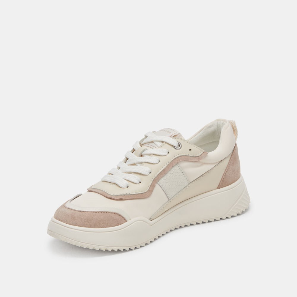 Dolce Vita Lavine Sneakers Ivory Multi Nylon