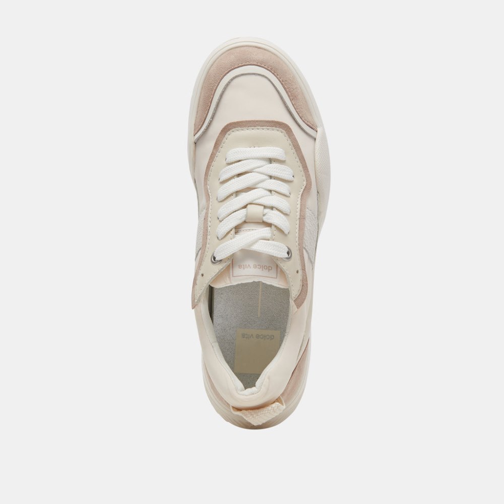 Dolce Vita Lavine Sneakers Ivory Multi Nylon