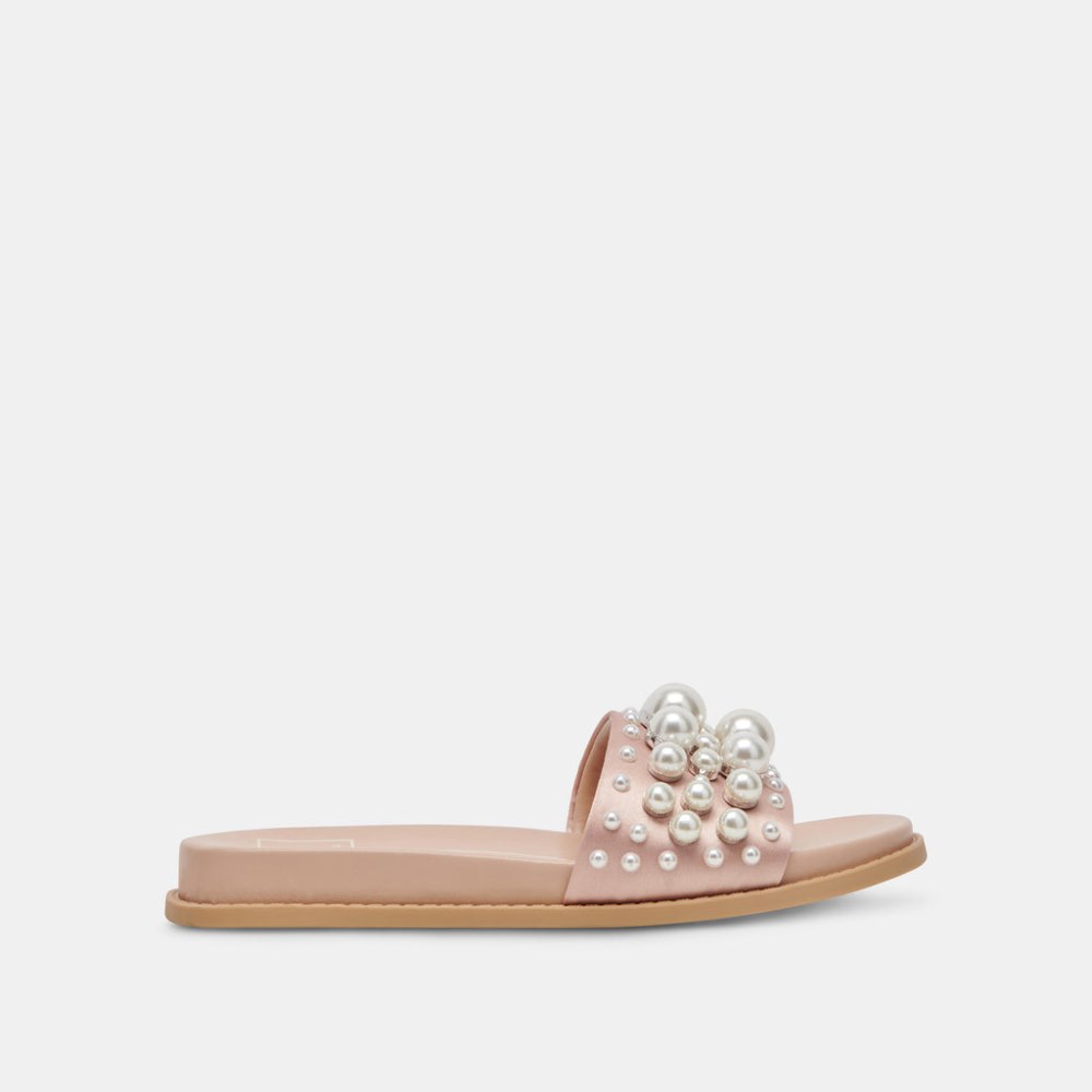 Dolce Vita Gabbi Pearl Sandals Blush Pearls