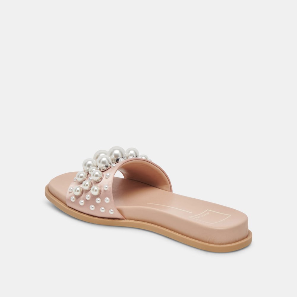 Dolce Vita Gabbi Pearl Sandals Blush Pearls