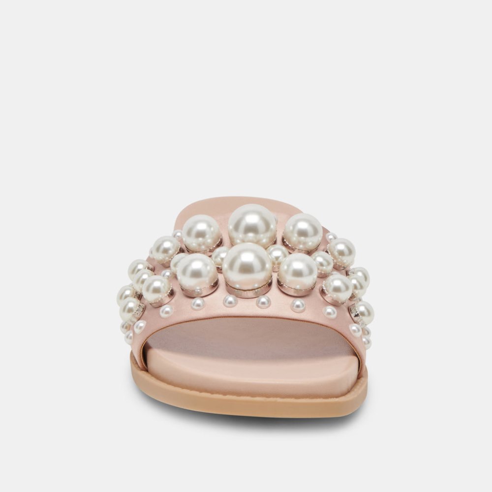 Dolce Vita Gabbi Pearl Sandals Blush Pearls