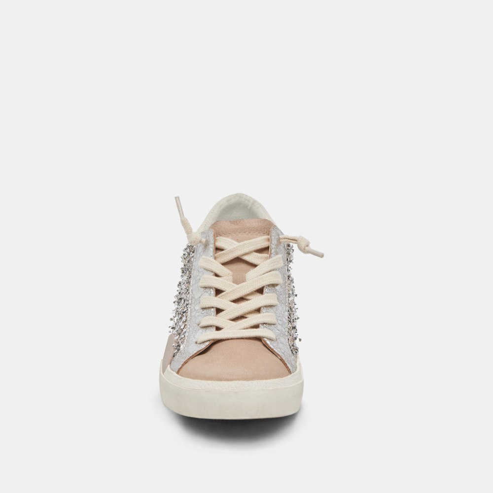 Dolce Vita Zina Sneakers Dk Silver Multi Woven