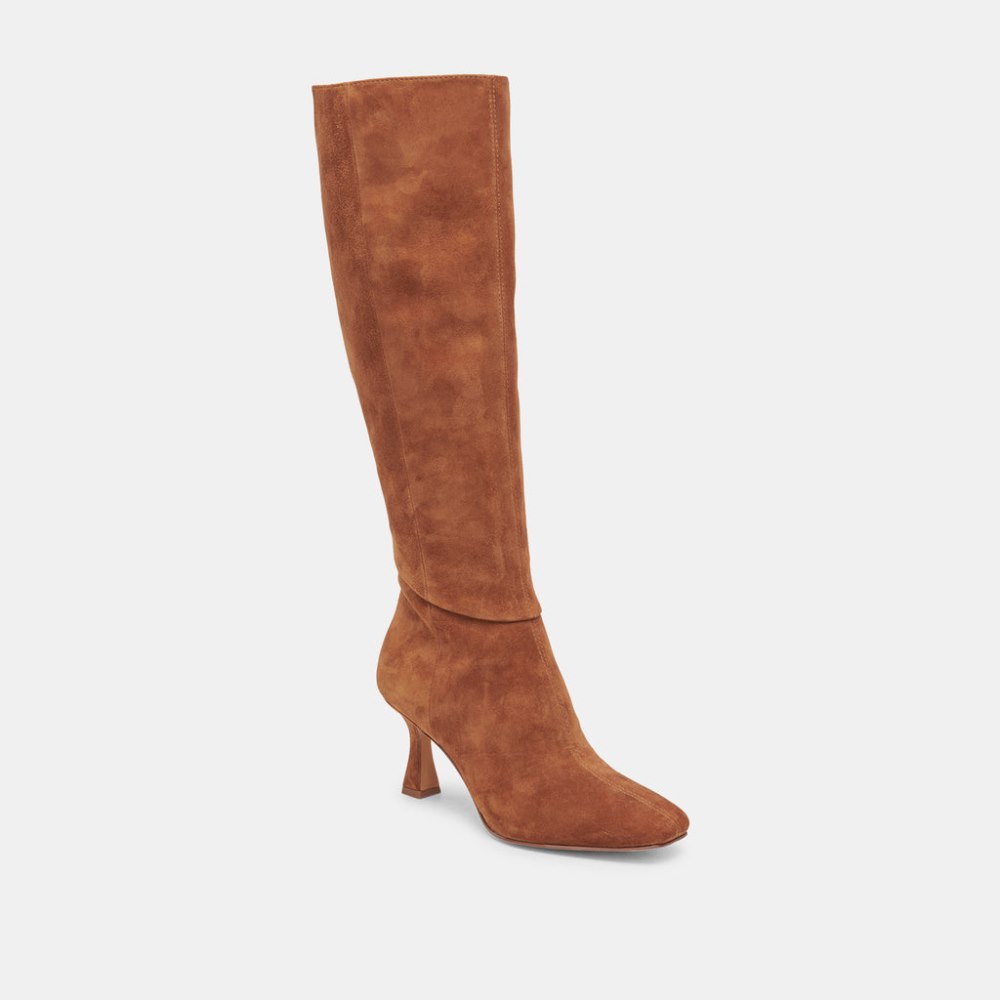 Dolce Vita Gyra Boots Brown Suede