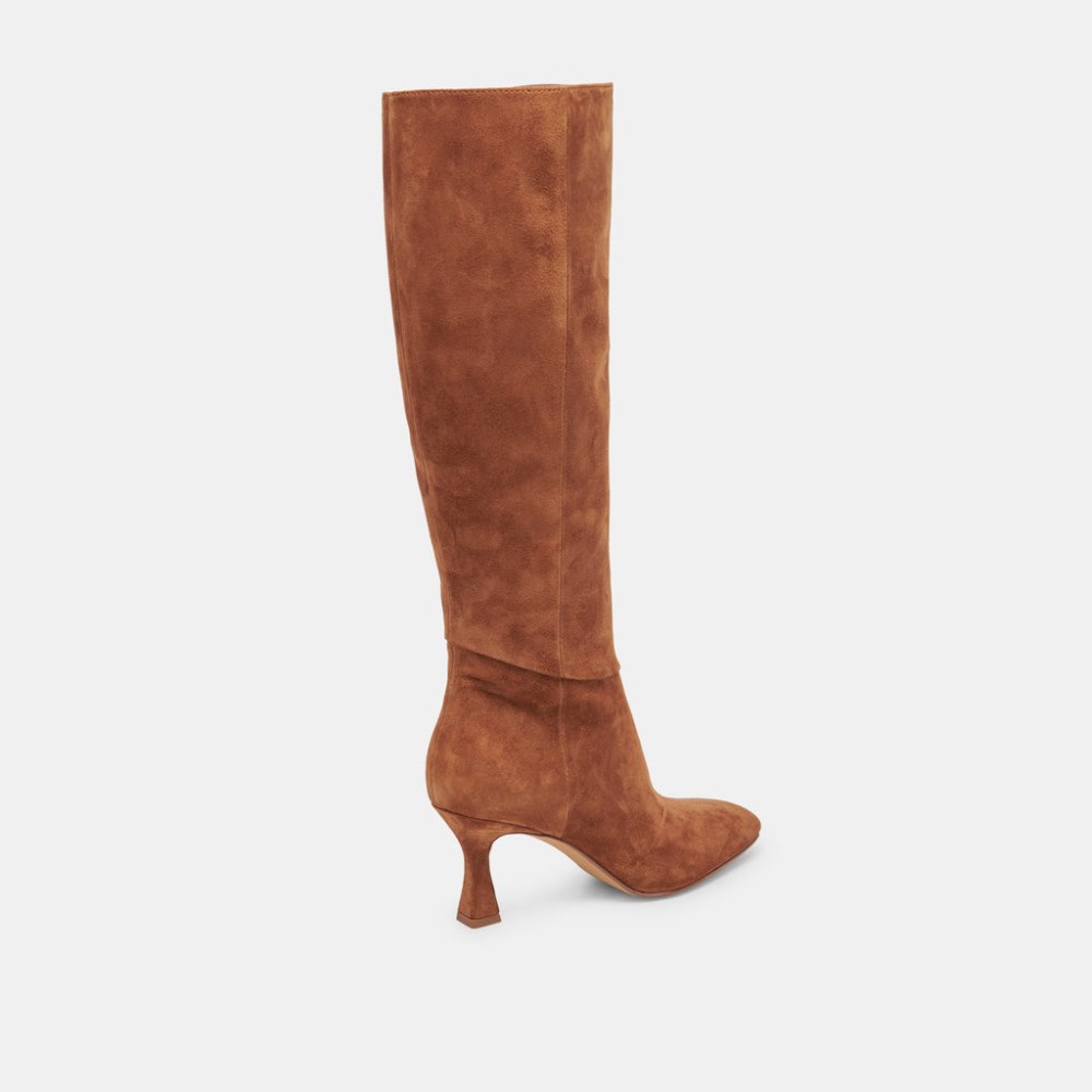 Dolce Vita Gyra Boots Brown Suede