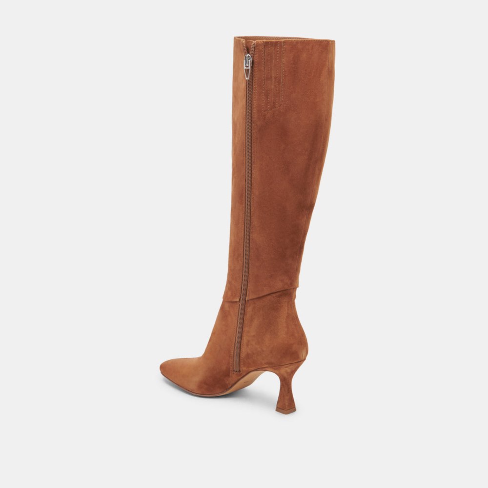 Dolce Vita Gyra Boots Brown Suede