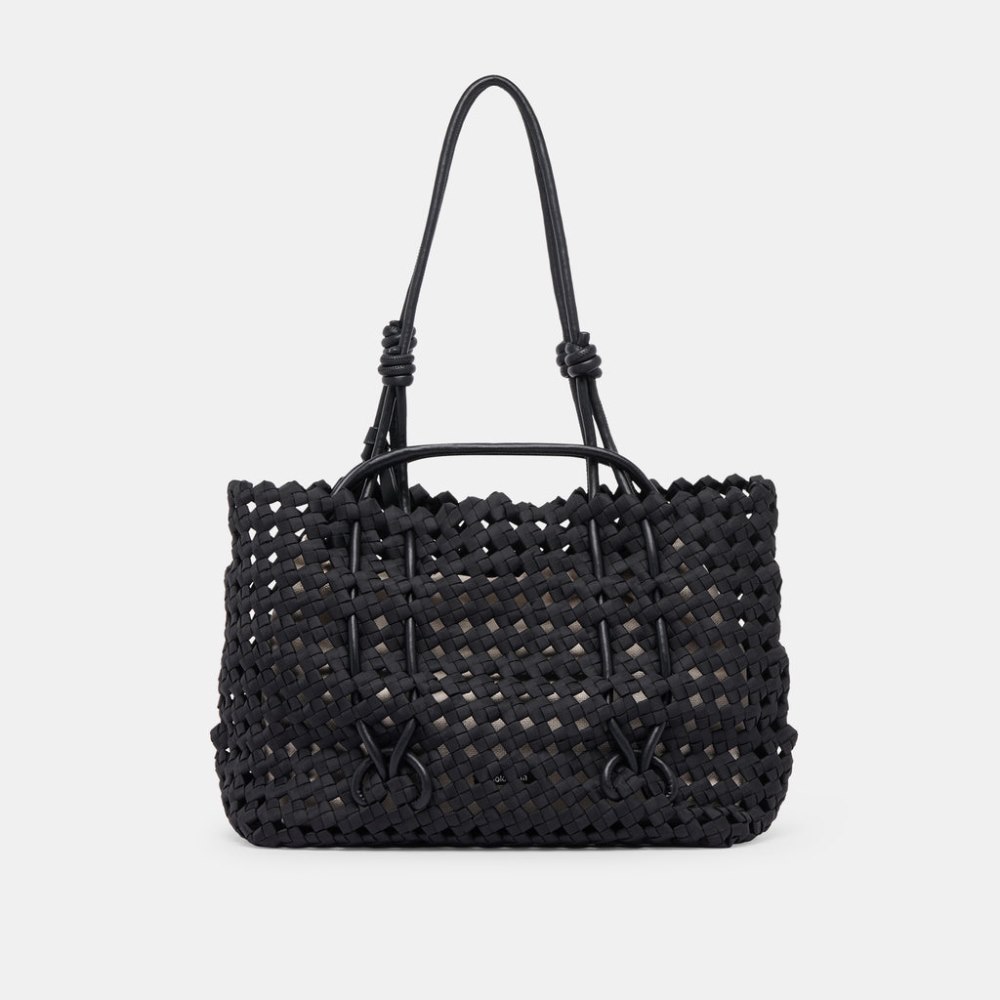 Dolce Vita Logan Tote Black Woven