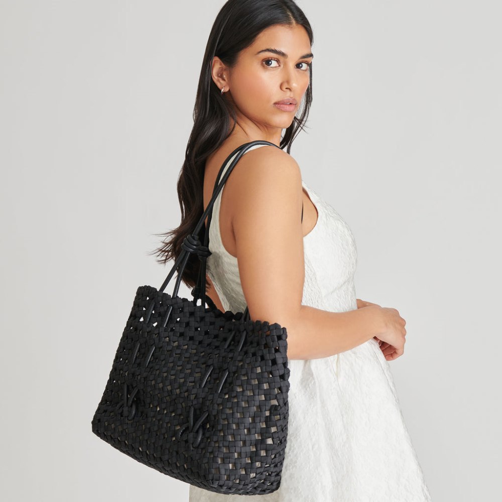 Dolce Vita Logan Tote Black Woven