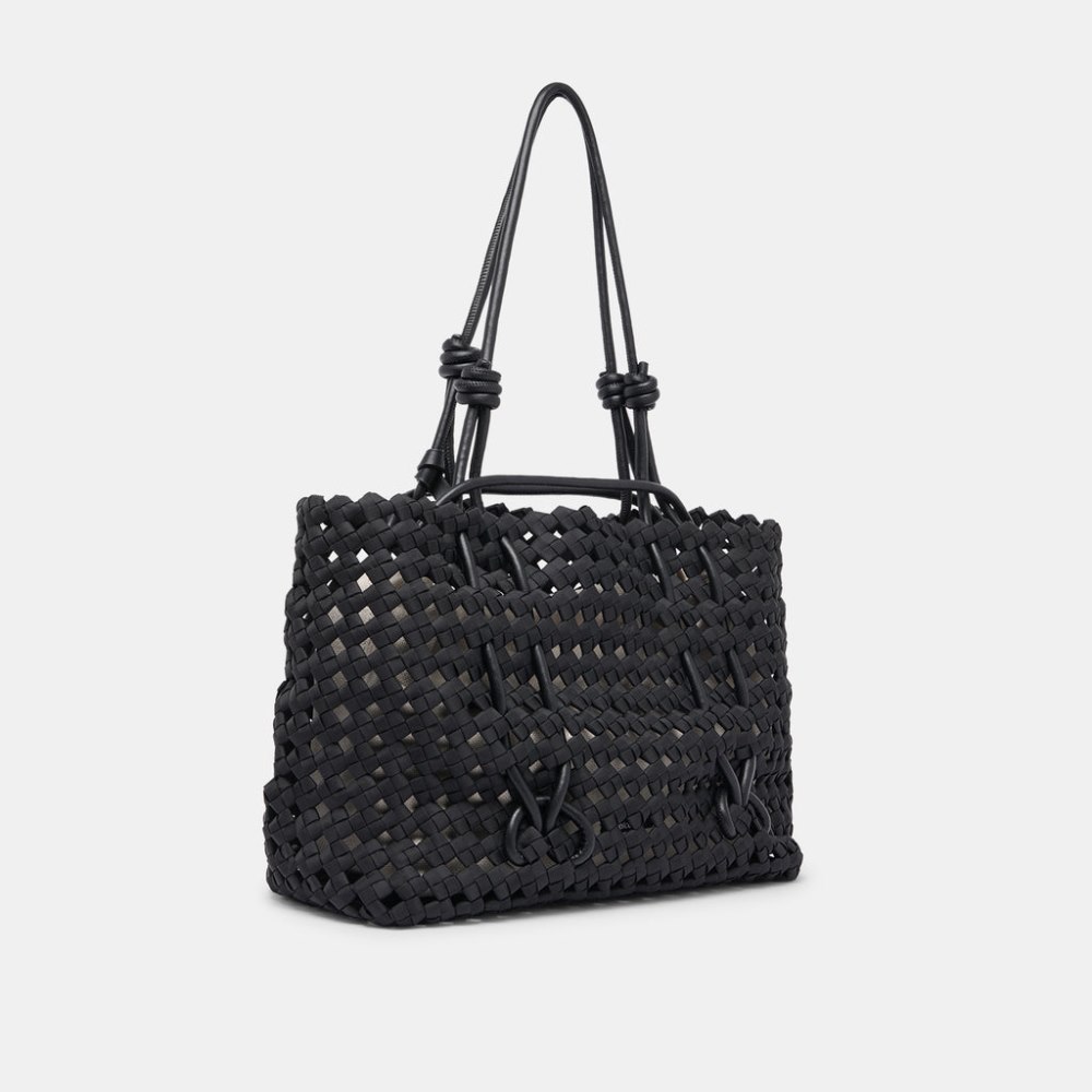 Dolce Vita Logan Tote Black Woven