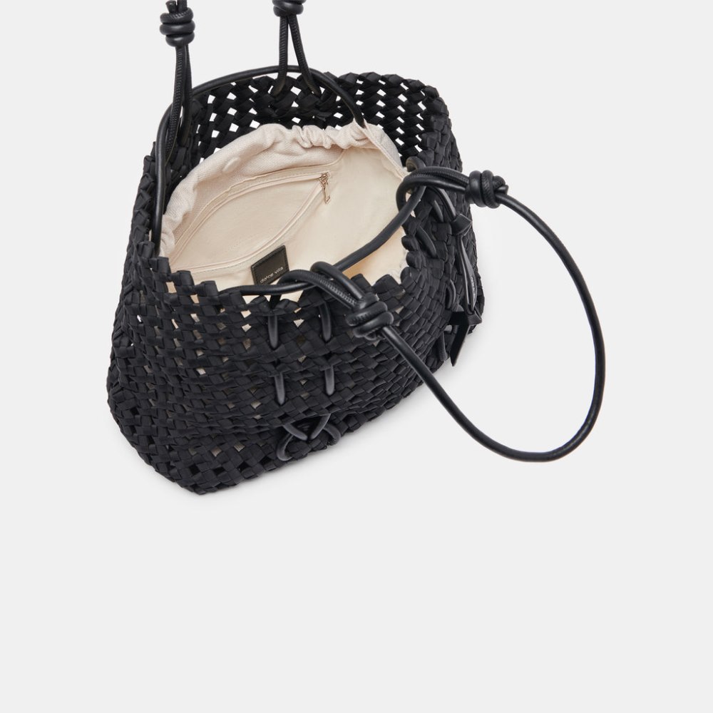 Dolce Vita Logan Tote Black Woven
